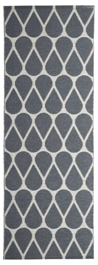Covor tip traversă pentru interior și exterior gri închis 70x200 cm Otis Granit – Pappelina