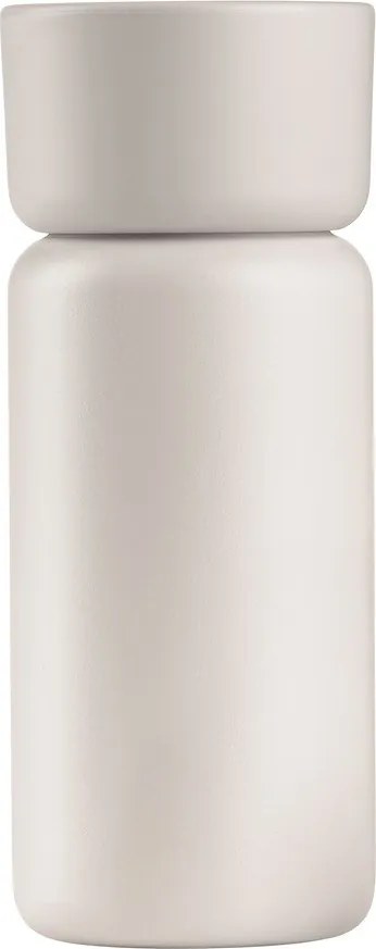 Cană termos bej din oțel inoxidabil 400 ml Singles – Zone