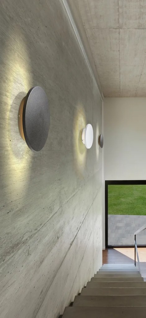 Aplica perete LED ambientala IP54 ANCONA S alba