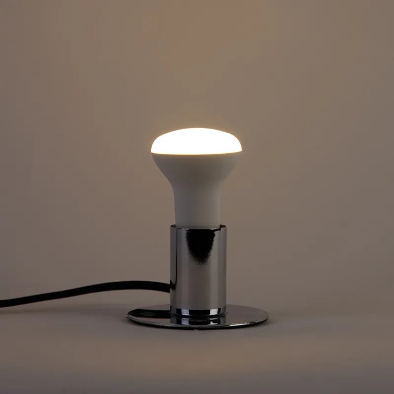 Set de 5 becuri LED E27 reglabile R63 6.2W 520lm 2700K