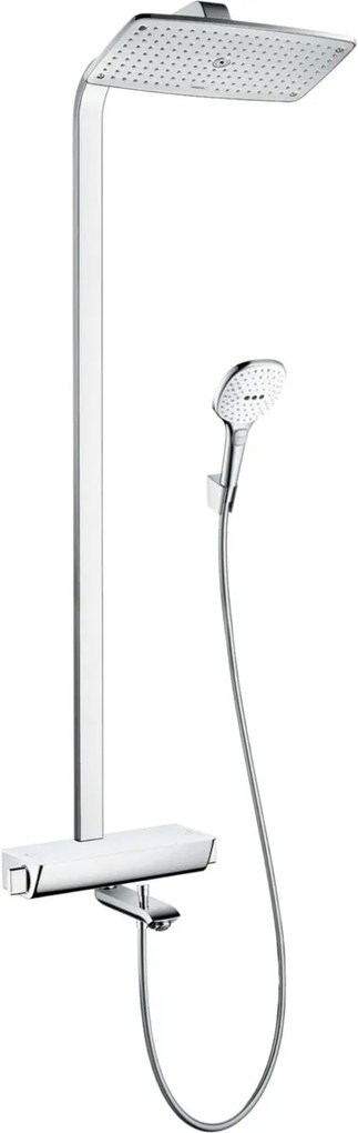 Hansgrohe Raindance set de duș perete cu termostat crom-alb 27113400