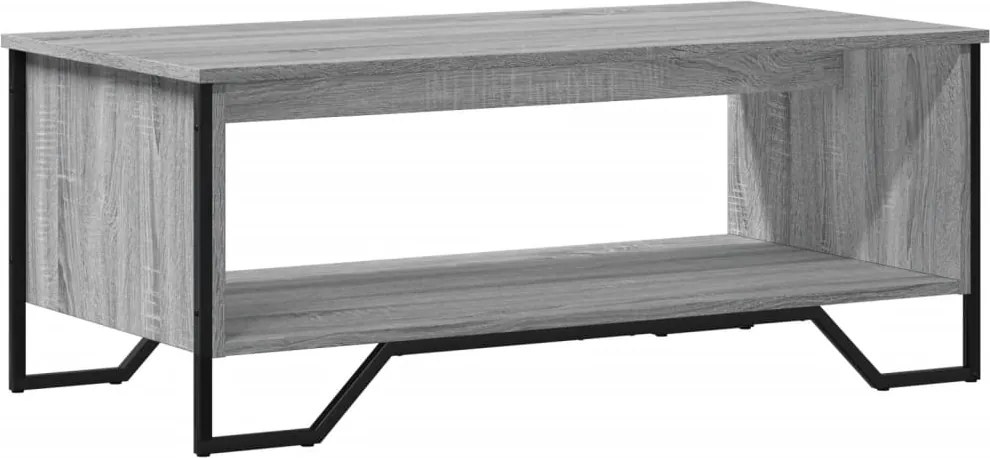 vidaXL Măsuță de cafea, gri sonoma, 100x51x40 cm, lemn compozit