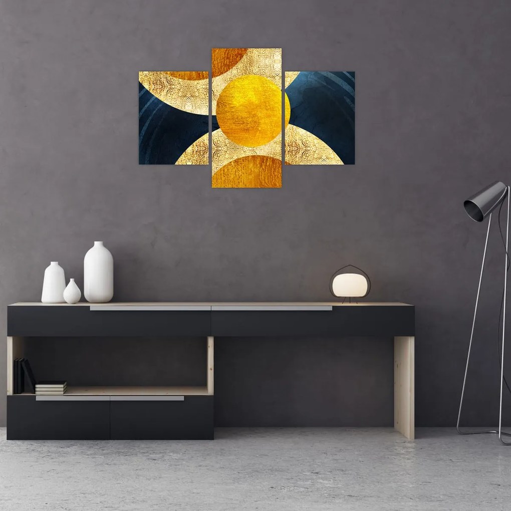 Tablou - Cercuri (90x60 cm)