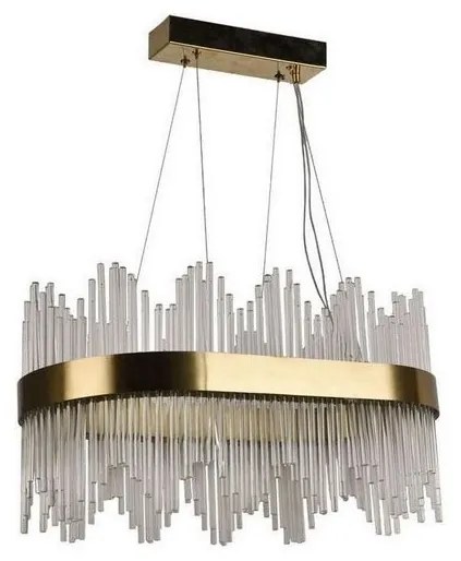 Lustră LED de cristal dimabilă pe cablu LED/70W/230V + telecomandă