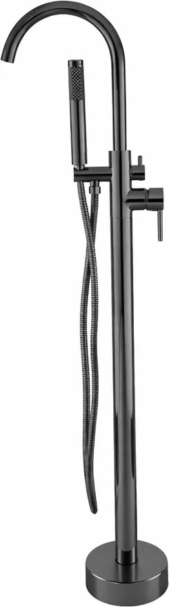 Korfu Gun Grey Baterie freestanding pentru cadă