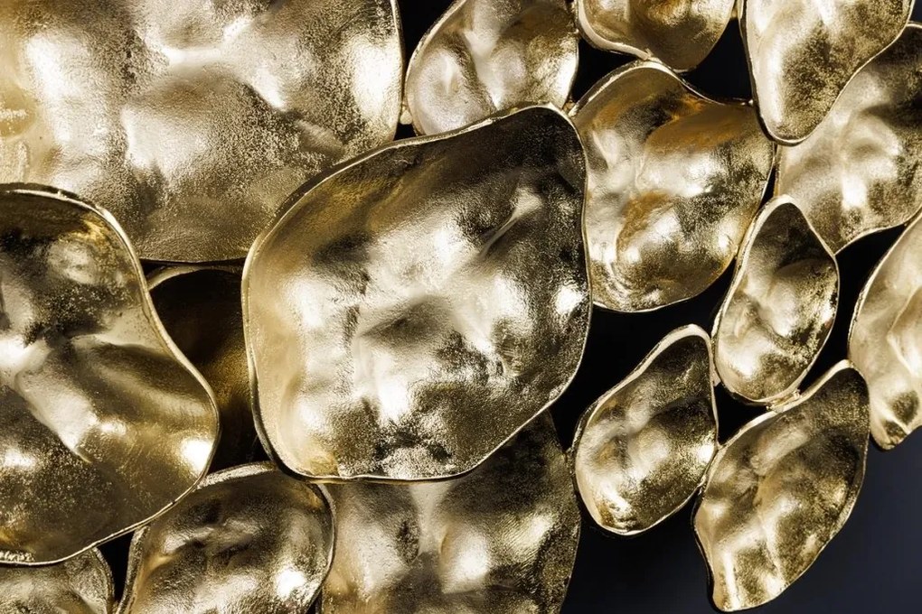 Decoratiune perete design modern VARIATION 100cm, auriu