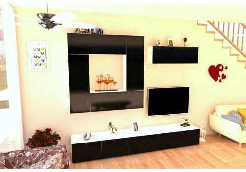 Living Armonia V2 PAL Negru Lucios - cu sistem &quot;PUSH TO OPEN&quot;