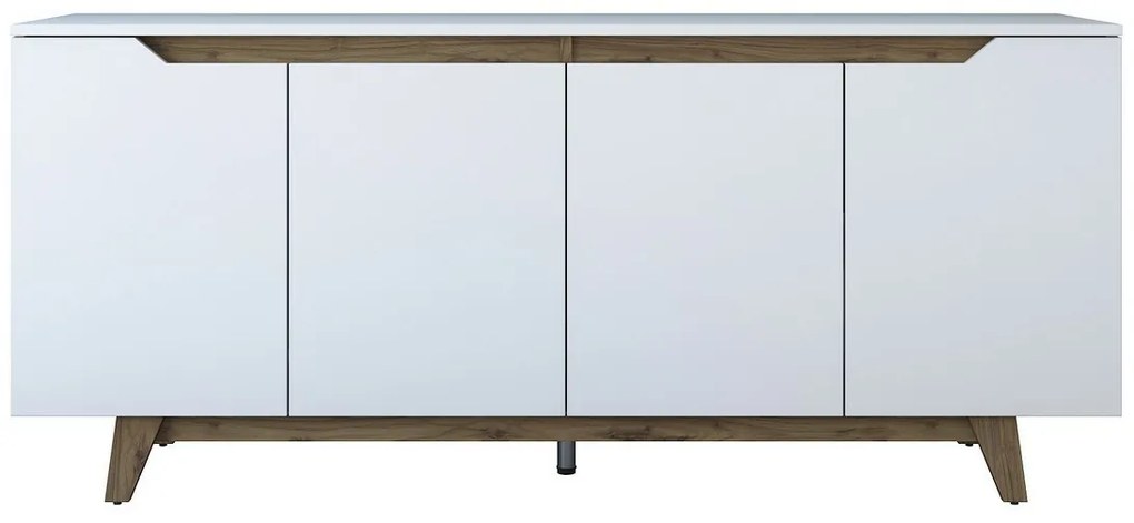 Dulap Good White and Walnut