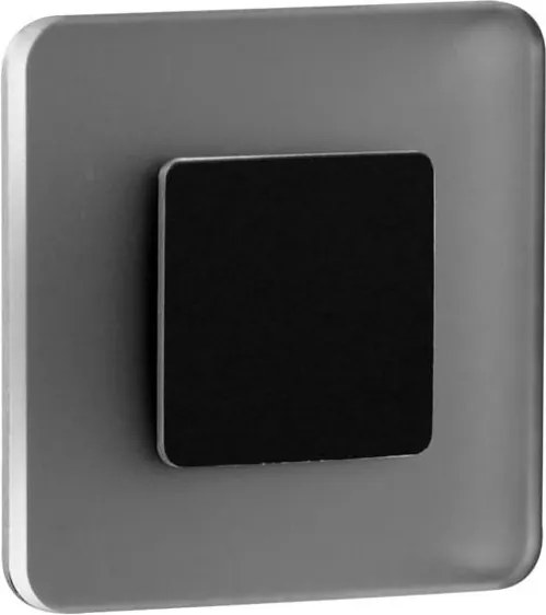 LDST SW-01-SC-BZ8 - LED iluminat scară SWIFT 8xLED/1,2W/230V negru mat