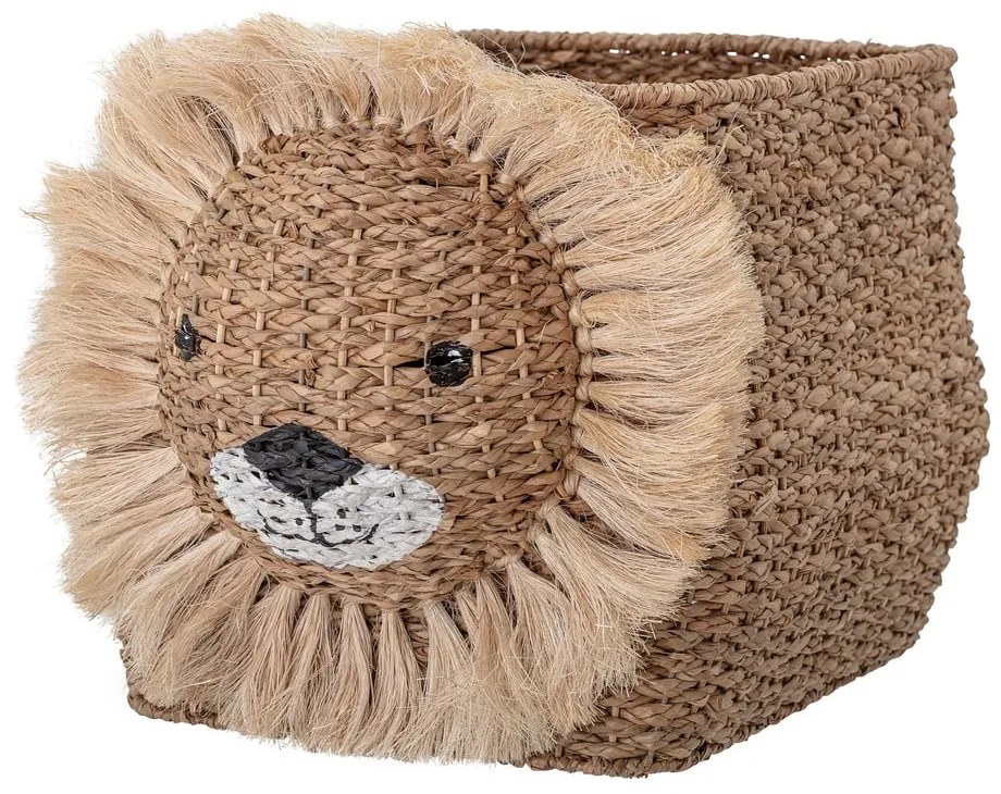 Coș de jucării pentru copii în culoare naturală din răchită 52x32x36 cm Harrison – Bloomingville Mini