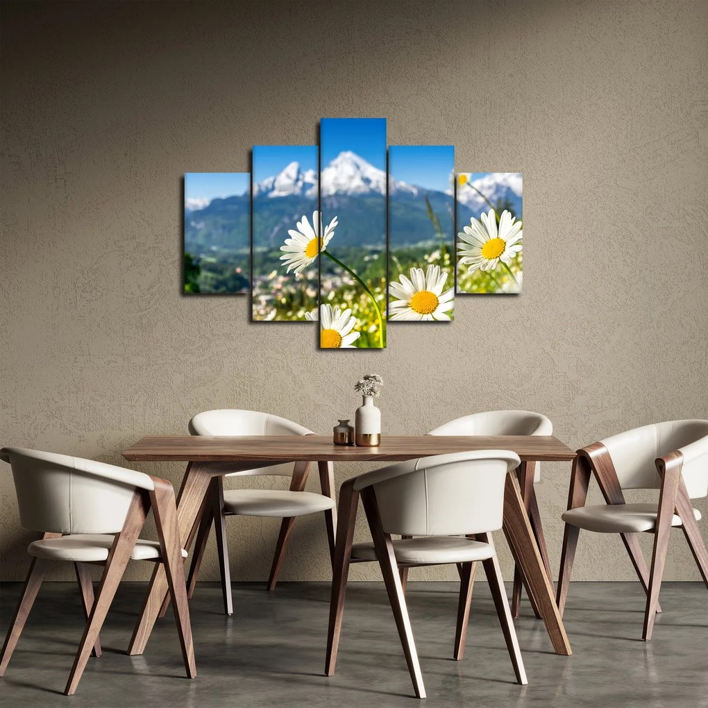 Tablou - Primăvara în Alpi (150x105 cm)