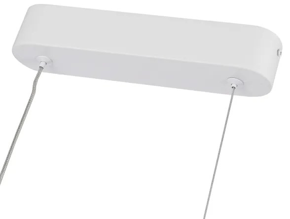 Brilagi-LED Lustră suspendată reglabilă pe cablu TWISTER LED/60W/230V 3000-6000K albă+telecomandă