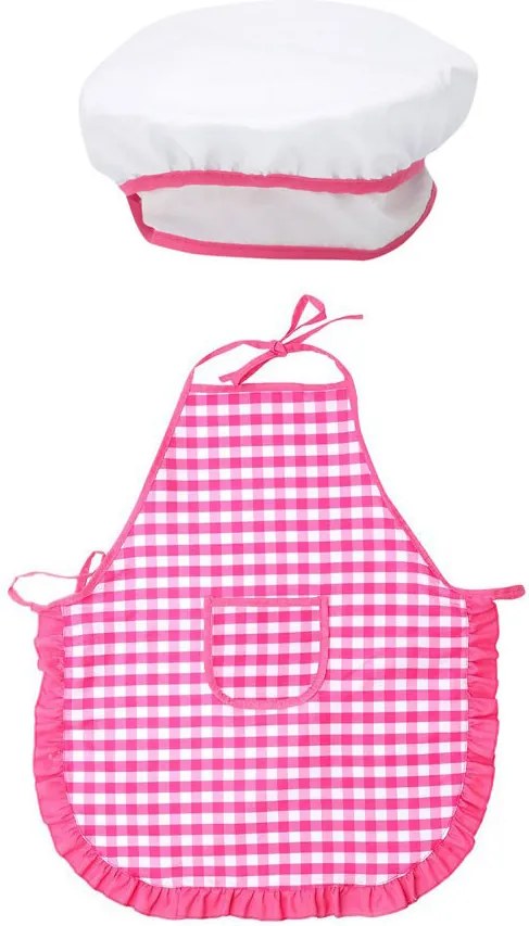 Bucătărie de jucărie din lemn pentru copii cu iluminare LED, accesorii și efecte sonore