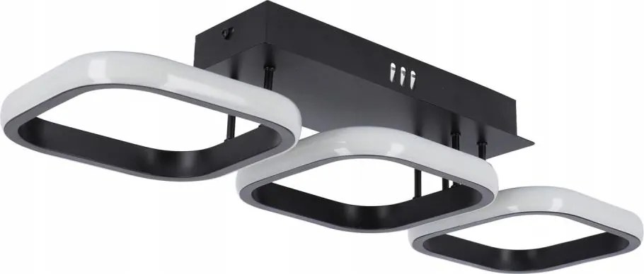 Plafonieră LED 33W/230V, neagră