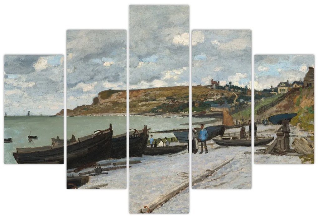 Tablou - Claude Monet, Sainte Adresse, reproducere (150x105 cm)