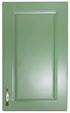 Corp superior 45 cu 1 usa Zebra MDF verde drept