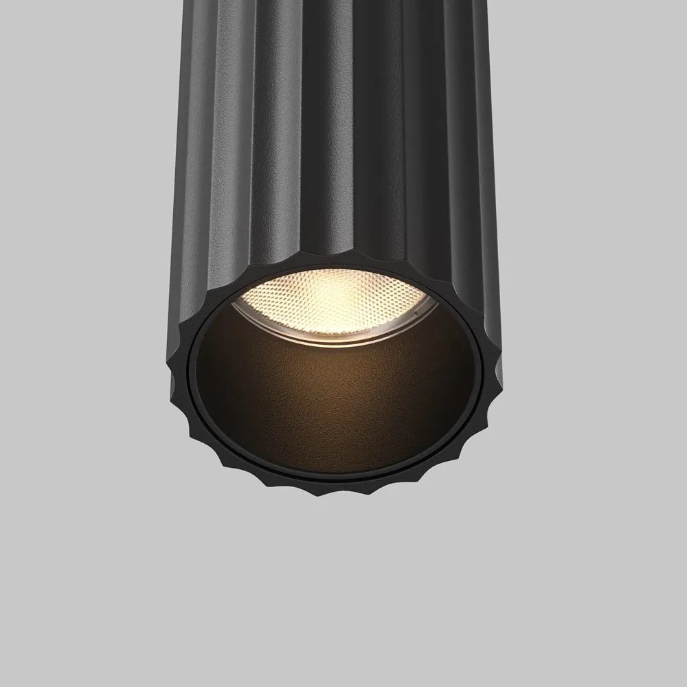 Aplica LED ambientala stil minimalist Calipso 24W negru