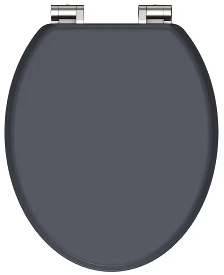 Schütte 80104 - Capac WC SPIRIT Antracit, SoftClose, din MDF