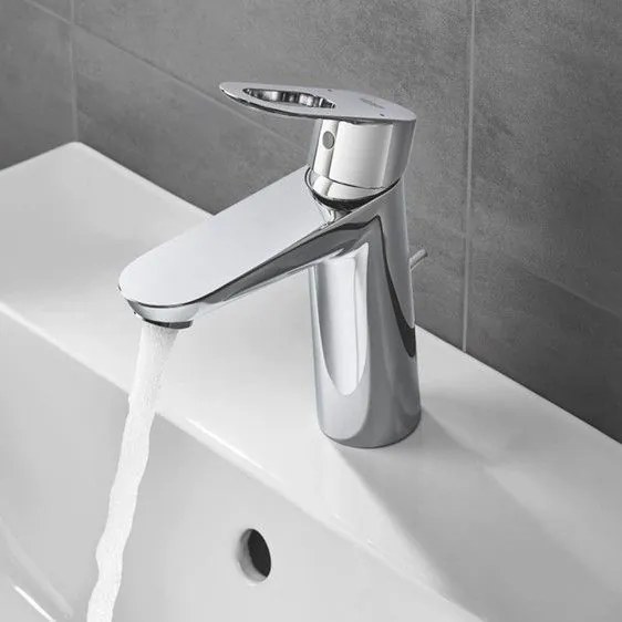 Baterie lavoar Grohe BauLoop, cu ventil pop-up, marime M