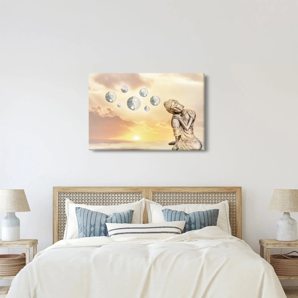 Tablou - Timp pentru meditații (90x60 cm)