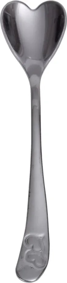 Lingurițe pentru desert argintii din oțel inoxidabil 12 buc. – Kosova