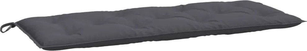 vidaXL Pernă bancă de grădină, antracit, 120x50x7 cm, material oxford