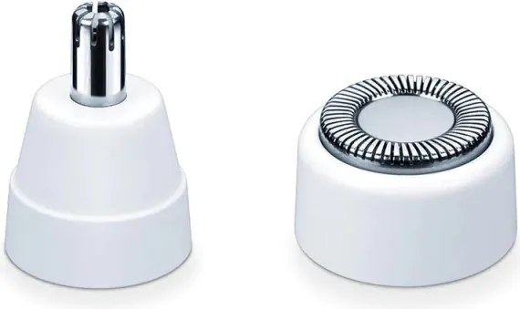 Trimmer Beurer HL 16, Pentru fata, Utilizare fara fir, Functioneaza cu baterii, Lumina LED, Alb