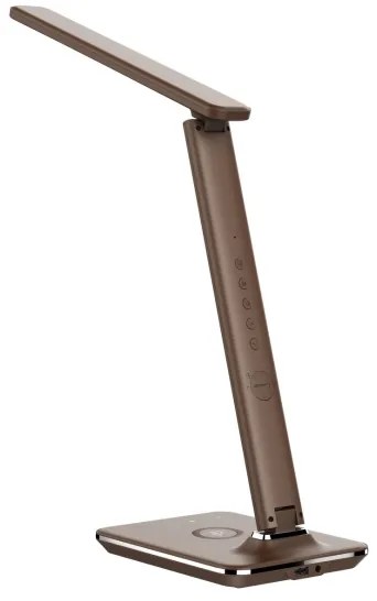 Lampă LED dimabilă cu încărcare fără fir KINGFISHER LED/8,5W/230V negru Immax 08975L