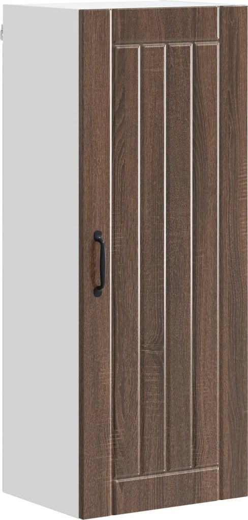 vidaXL Dulap de bucătărie Stejar închis 40 x 31 x 100 cm Lemn compozit