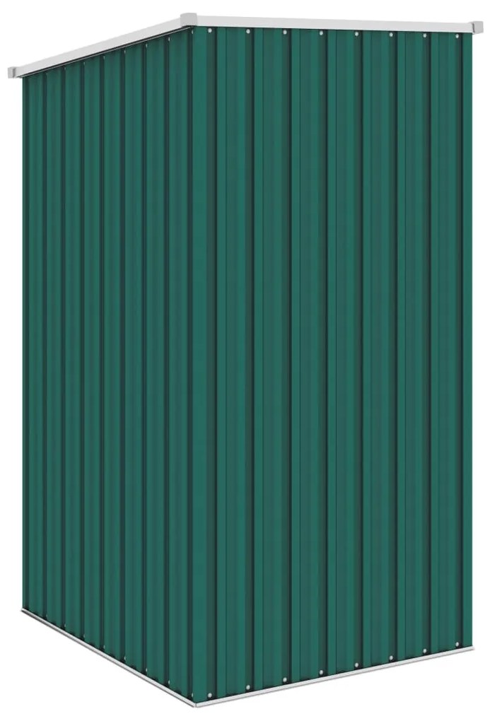 Sopron de gradina, verde, 87 x 98 x 159 cm, otel galvanizat Verde