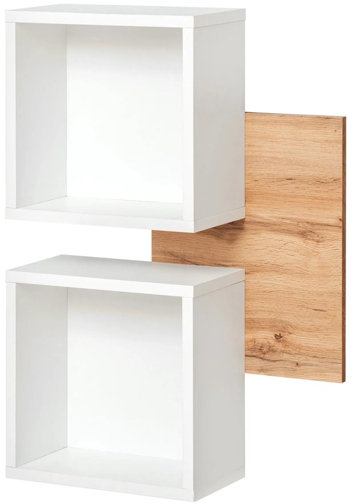 Rafturi cu oglindă Elaine 20 WTW EY typ 07 (alb + stejar wotan). Promo -13%. 1024242
