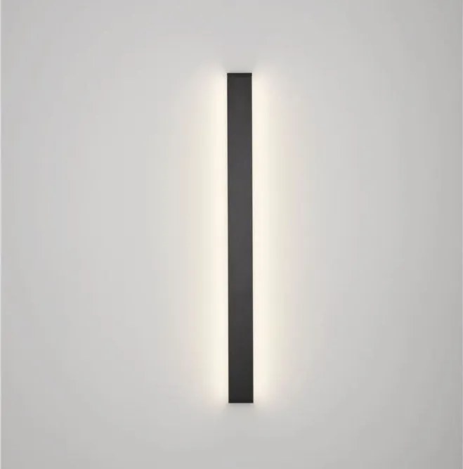 Aplica exterior neagra liniara 100cm IP65 LED 2700K RANGE