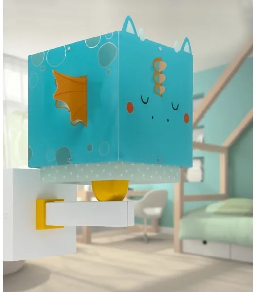 Aplică pentru copii LITTLE DRAGON 1xE27/15W/230V Dalber 64389