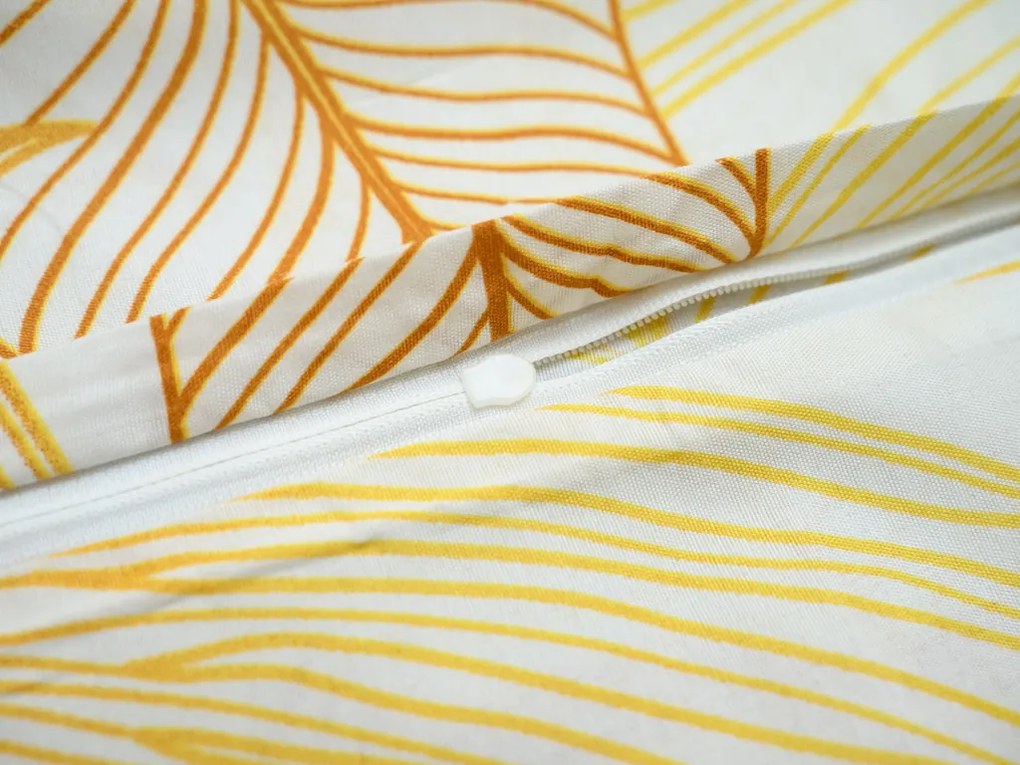 Lenjerie de pat din microfibra PALMERA crem Dimensiune lenjerie de pat: 70 x 80 cm | 140 x 200 cm