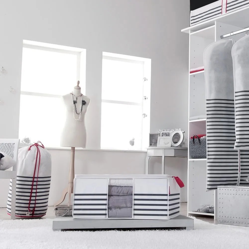 Cutie depozitare pentru haine Compactor Stripes