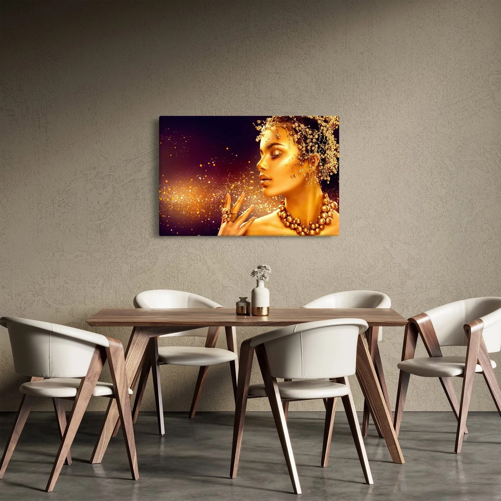 Tablou - Regina de aur (90x60 cm)