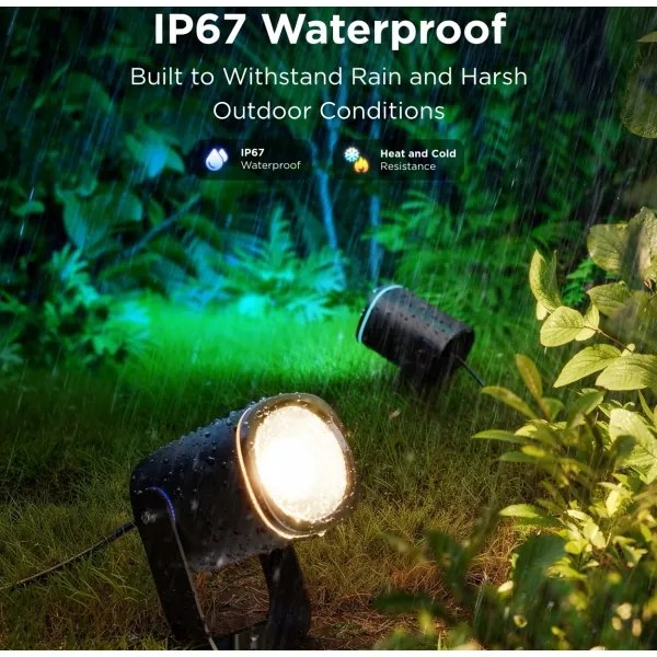 Proiector LED RGBWW dimabil Govee LED/12W/230V IP67 2700-6500K Wi-Fi