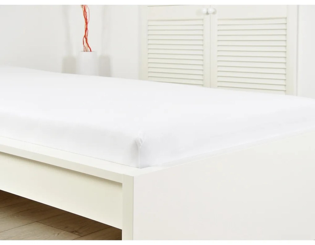 Cearșa de pat jersey 4Home Ideal alb , 140 x 200 cm, 140 x 200 cm