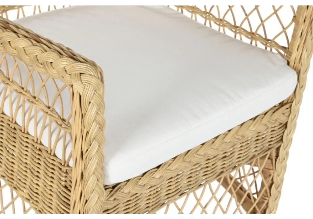Fotoliu de exterior, din rattan, "Selma"