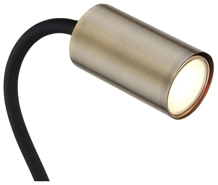 Veioza, lampa de birou cu clema design modern Robby alama antic