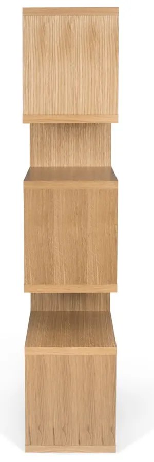 Bibliotecă în decor de stejar TemaHome London, 34 x 160 cm