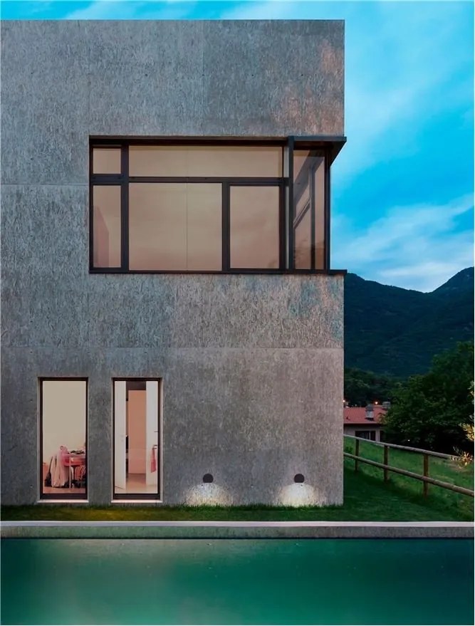Spot LED aplicat iluminat exterior ambiental IP54 SANGO negru