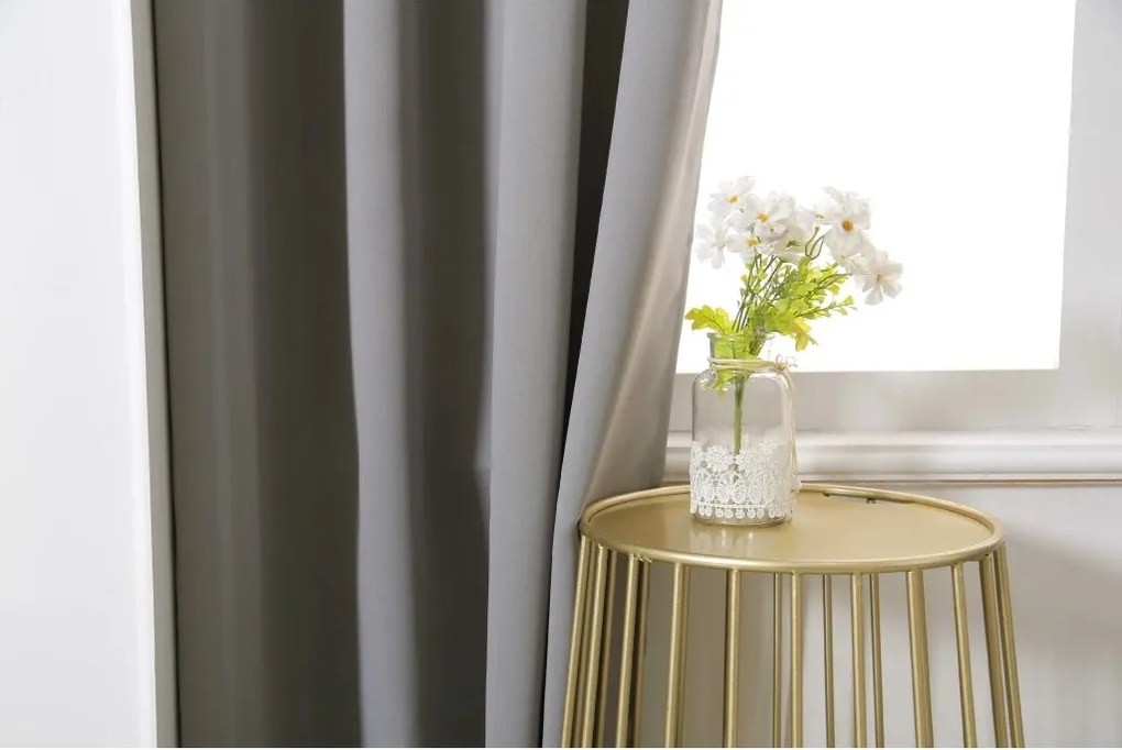 Perdea OXFORD LIGHT 140x250 cm, gri deschis Agatat: Rejansa