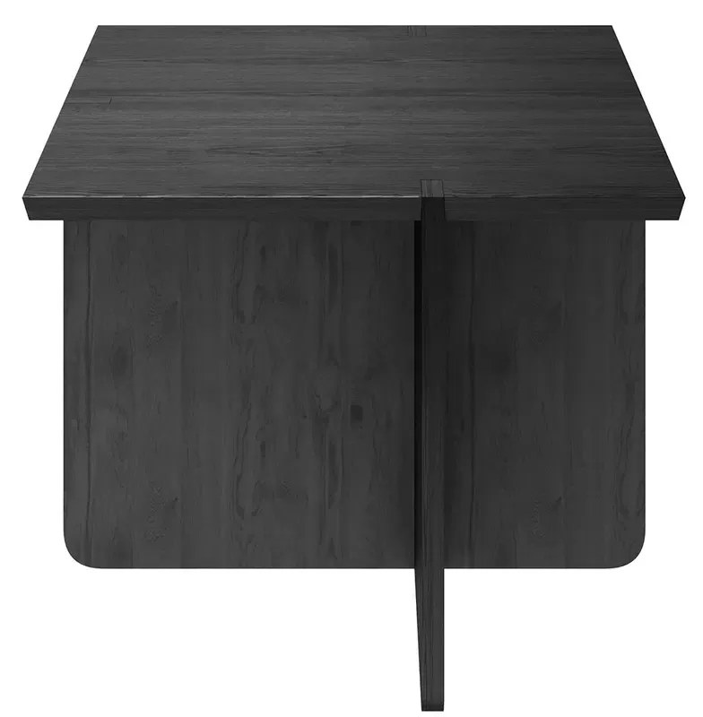 Măsuță laterală, colecția ENGAWA | Î 40 cm, L 50 cm, A 50 cm - Negru - Blomus