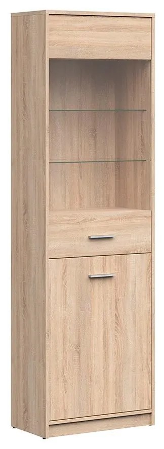 Vitrină Nepo Plus 23 (stejar sonoma) . 1098369