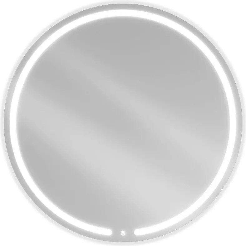 Mexen Rose oglindă de baie iluminată, rotundă 100 cm, LED 6000K, anti-aburire - 9810-100-100-611-00
