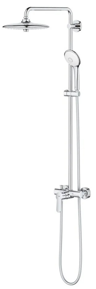 Coloana de dus crom cu baterie monocomanda Grohe Euphoria System 260