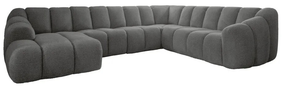 Colțar gri (cu colț pe partea dreaptă/în formă de "U") Shell – Miuform