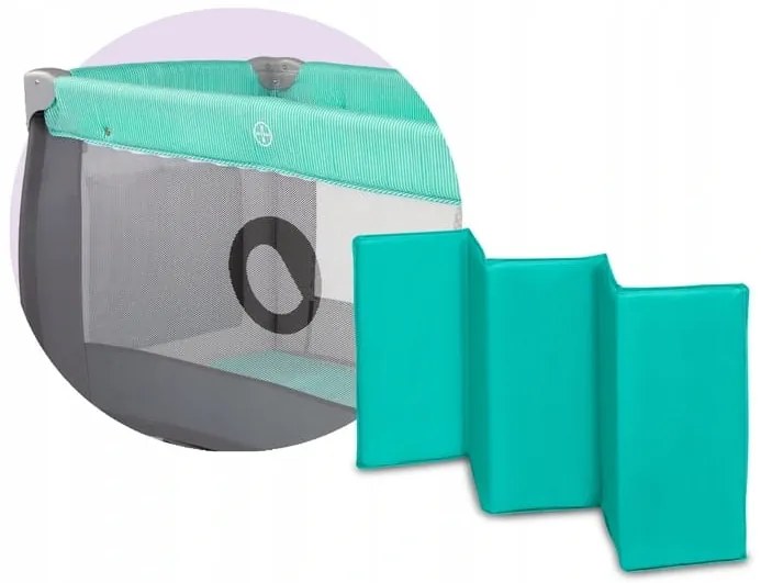 ShopJK PĂTUȚ DE CĂLĂTORIE LIONELO SVEN PLUS TURQUOISE SCANDI