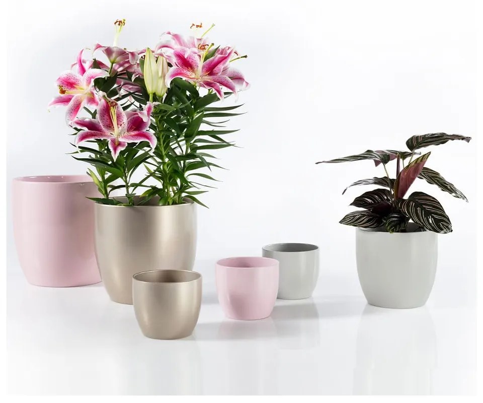 Ghiveci din ceramică ø 19 cm Basel Elegance - Big pots